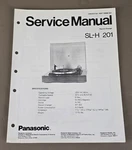 Panasonic Turntable Sl-h 201 Service Manual D-4434. Fixed Price $54.95.