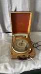 Vintage Mulby Suitcase Record Player 78/45/33 Rpm Works But Needs Repair. Fixed Price $40.00.