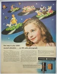 1943 General Electric Fm Radio Phonograph Original Print Life Magazine 40S. Fixed Price $29.99.