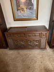 Magnovox Console Radio And Record Player. Fixed Price $400.00.