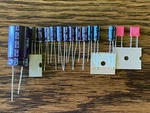 Pioneer PL-720 Speed Repair Kit Capacitors Turntable Recap Set. Fixed Price $15.00.