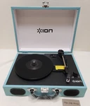 Ion Portable Vinyl Records Player With Speaker Lp Ep Journey Blue. Fixed Price $340.36.
