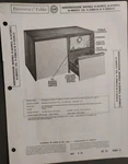 Vintage Photofact, Westinghouse Models H-470R12, H-4800C12, H-469R12. B35. Fixed Price $11.00.