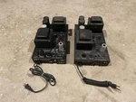 Pair Bogen MO-100A Tube Power Amps Untested. Fixed Price $550.00.
