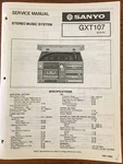 Sanyo Stereo Service Manual *original*. Fixed Price $13.98.