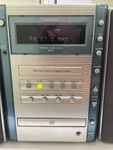 Denon D-G1 Stereo Cd Cassette Am/fm Receiver W/ Speakers Tested And Working. Fixed Price $176.00.