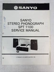 Vintage Sanyo Service Manual Model Number Spt 1100. Fixed Price $10.00.