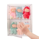 Clear Acrylic Display Case With Magnetic DOOR,3TIER Adjustable Shelves Stacka.... Fixed Price $26.49.