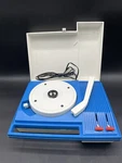 Rare Vintage Arvin Solid State Phonograph White Blue 10P26-15. Fixed Price $49.95.