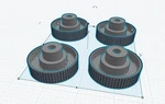 4X Rubber Feet Set For Technics SL-BD22 Turntable Anti-vibration Replacement. Fixed Price $19.14.