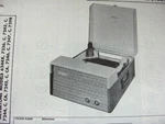 Silvertone 6244X, 7236, 7242, 7298 Phonograph Photofact. Fixed Price $6.50.