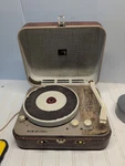 Vintage Rca Victor Victrola Portable Record Player Turntable Works, No Needle. Fixed Price $45.99.