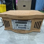 Sylvania SRCD820 Retro Turntable Record Vinyl Player & W/ Speakers. Fixed Price $47.99.