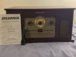 Sylvania SRCD838 Nostalgia 5-IN-1 Turntable Record Player Cassette Am/fm.... Fixed Price $71.99.