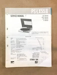 Sony PS-LX55 Ii / 2 Record Player Turntable Service Manual *original*. Fixed Price $19.97.