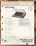 Sony PS-LX700P Record Player / Turntable Service Manual *original*. Fixed Price $24.97.
