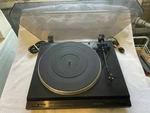 Onkyo Auto Return Belt Drive Turntable CP-1400A Works But Needs Some Adjustments. Fixed Price $84.95.