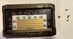 Vintage Original Crosley Radio Dial Faceplate 82CO Set Screws. Fixed Price $21.99.