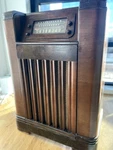 Philco Console Tube Radio, Tuned To High-frequency Energy & Manifestation. Fixed Price $24998.08.
