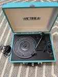 Victrola Journey (model VSC-550BT) Bluetooth Suitcase Record Player. Fixed Price $35.99.