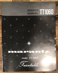 Marantz TT1060 TT-1060 Record Player / Turntable Service Manual *original*. Fixed Price $19.97.