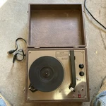 Vintage Audio Plus AV15TX School Portable Record Player, 3 Speeds Mono. Fixed Price $65.00.