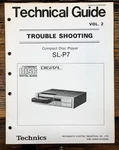 Technics SL-P7 Cd Player Troubleshooting Manual *original*. Fixed Price $24.97.