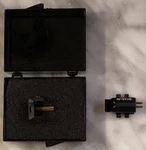 Shure Encore ME97HE Cartridge & Barely Used N97HE Hyperelliptical Stylus + Case.. Fixed Price $281.24.