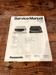 Panasonic Turntable System SF-630 Mk Service Manual. Fixed Price $15.99.