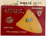 New Astatic Diamond Vintage Needle Record Player Turntable Stylus N302-7D. Fixed Price $10.88.