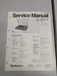 Technics SL-B921A Turntable System Service Manual D-5559. Fixed Price $54.95.