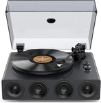 High Fidelity Record Player, All-in-one Turntable With Built Speakers Phono. Fixed Price $257.96.