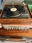 Garrard Lab 80 Mk Ii With Original Wood Plinth & Cover. Shure Cartridge Stylus. Fixed Price $395.00.