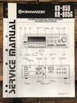 Kenwood KR-850 KR-865G Receiver Service Manual *original*. Fixed Price $24.97.