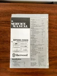 Sherwood DP-3200B Stereo Service Manual *original*. Fixed Price $19.97.