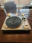 Toshiba Belt Drive Turntable Model No. SR-230 Forparts. Fixed Price $120.00.