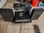 Ge Electric Suitcase Record Player Turntable Model T361R Untested Parts. Fixed Price $40.00.