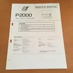 Sansui P-2000 Turntable Repair / Service Manual Schematics Factory Original!. Fixed Price $14.95.