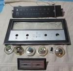 Zenith Console 1966-1967 Model X930 Am-fm Stereo Face Plate Knobs Parts. Fixed Price $19.95.