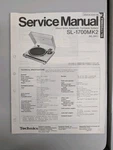 Technics SL-1700MK2 Direct Drive Auto Turntable System Service Manual D-5642. Fixed Price $150.00.
