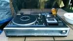Fisher MCE-4050 Flag Ship Music Center Turntable Radio Tape With Correct Speaker. Fixed Price $725.00.