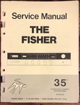 Fisher Model 35 Receiver Service Manual *original*. Fixed Price $19.97.