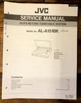 Jvc AL-A151BK Record Player / Turntable Service Manual *original*. Fixed Price $14.97.