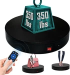 12.6INCH/350LBS Capacity Electric Motorized Turntable,remote Rotating Display St. Fixed Price $98.80.