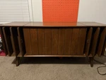 Zenith Console Stereo Record Player Vintage With Receiver And Storage. Fixed Price $2000.00.