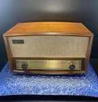Vintage Zenith G730 Am/fm Tube Radio Phono Input, Wood Cabinet 1959 Usa. Fixed Price $85.00.