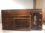 1940S Vintage Philco Tube Radio And Record Player, Wooden Case, Model 46-1203. Fixed Price $106.99.