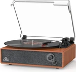 Vintage Bluetooth Record Player Turntable 3-SPEED Auto Stop Rca Walnut. Fixed Price $79.99.