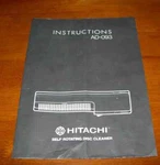 Vintage Hitachi AD-093 Self Rotating Disc Cleaner Instruction Booklet. Fixed Price $5.37.