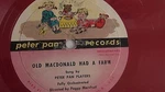 Peter Pan Players 78RPM Kiddie Record 7-INCH #208 Old Macdonald. Fixed Price $12.99.